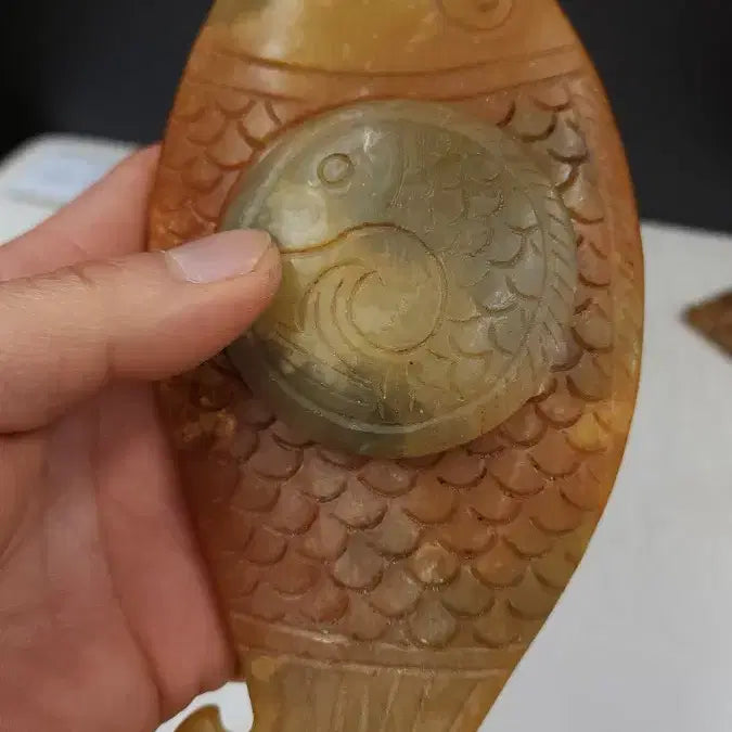 [BUNJANG] Jade Inkstone / 귀한 어문옥벼루