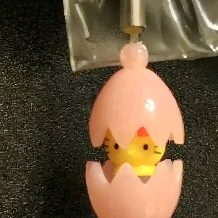 [BUNJANG] Onseran Kitty 2-Piece Set Egg Kitty Strap / 온세란 키티 2종세트,온천 키티, 달걀 키티스트랩, 계란 키티