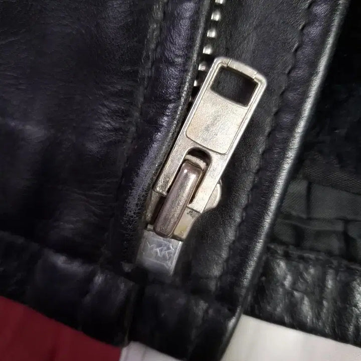 [BUNJANG] Original US Made Real Leather Single Rider Jacket Vest Full Set / 오리지날 미국제조 쇼트 리얼레더 싱글 라이더 자켓 베스트 풀셋트