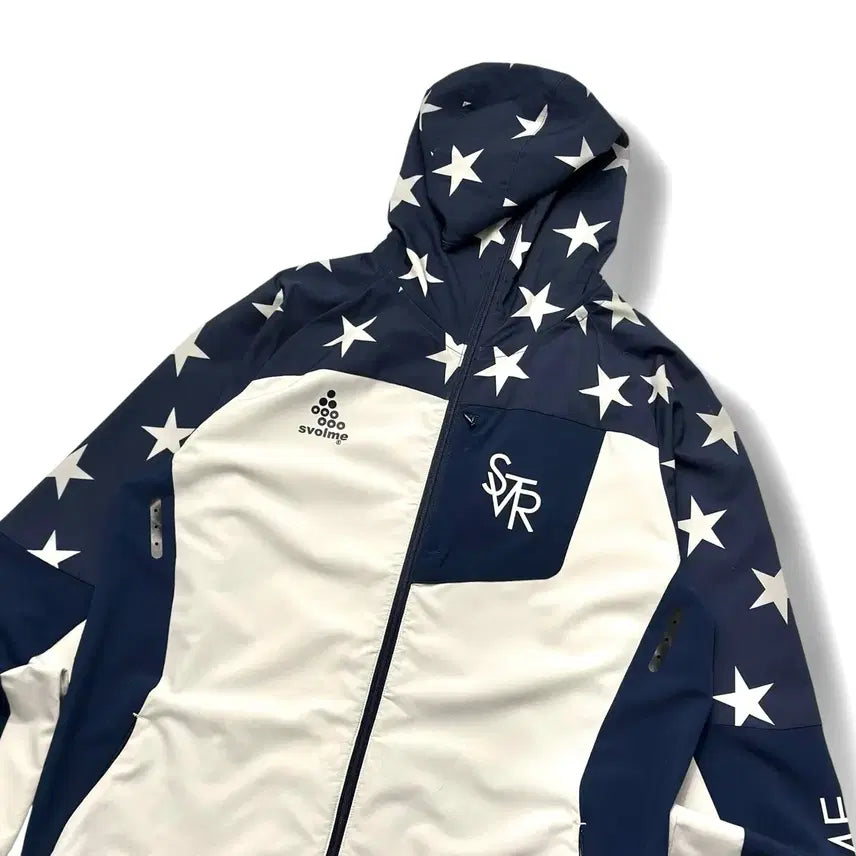 [BUNJANG] Svolme Star Pattern Training Windbreaker Jacket / Svolme 별 패턴 트레이닝 바람막이 자켓