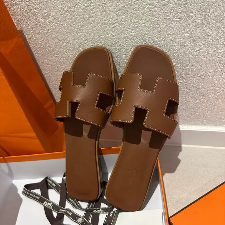 [BUNJANG] Hermes Oran 38 Sandals / 에르메스 오란38 새상품