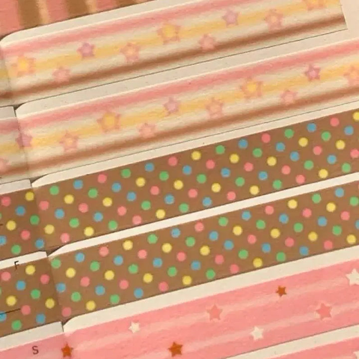 [BUNJANG] Choco Star Washi Tape Set / 초코별마테 4셋