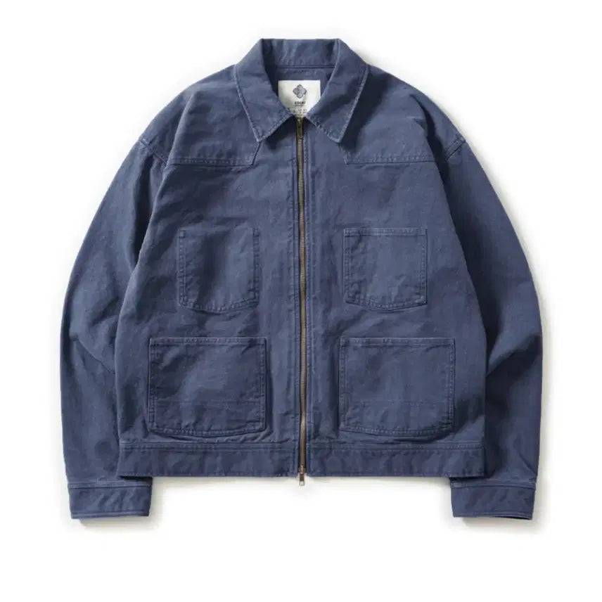 [BUNJANG] Espionage Washed Work Jacket Vintage Blue XL / 에스파이  워시드 워크 자켓 빈티지 블루 XL