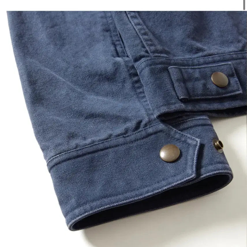 [BUNJANG] Espionage Washed Work Jacket Vintage Blue XL / 에스파이  워시드 워크 자켓 빈티지 블루 XL