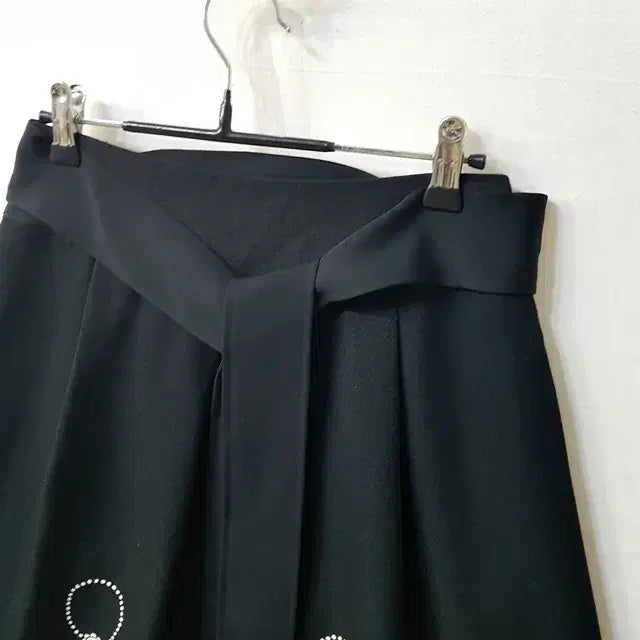[BUNJANG] Black Print Skirt / 블랙 프린트 스커트