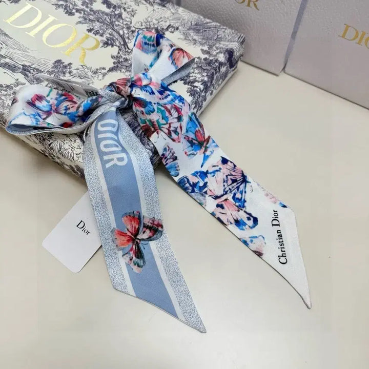 [BUNJANG] Dior Silk Twilly Scarf / 디올 실크 스카프