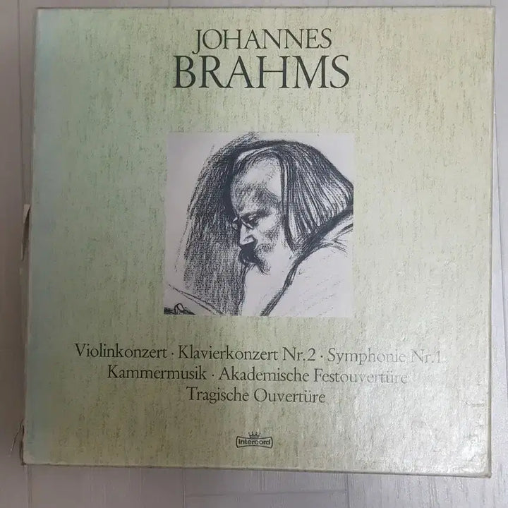 [BUNJANG] Brahms 5LP Vinyl Set / 브람스 5lp 클래식엘피 바이닐vinyl 교향곡 첼로소나타 피아노협주곡