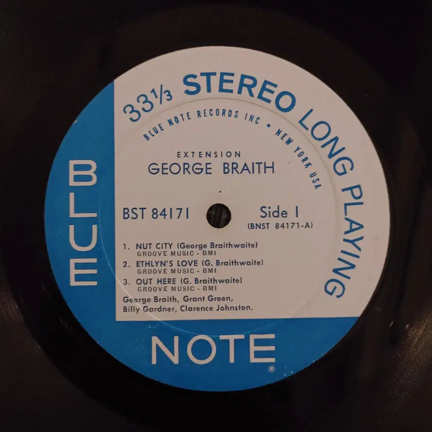 [BUNJANG] George Braith Blue Note LP / ORIGINAL BLUE NOTE LP - GEORGE BRAITH