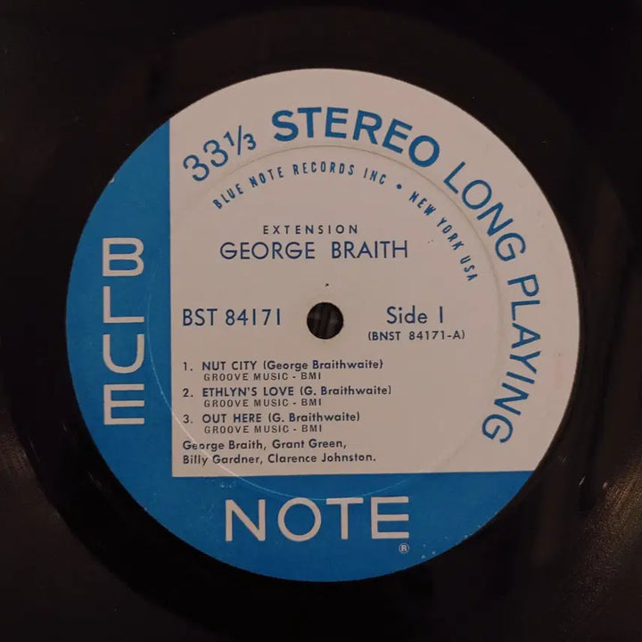 [BUNJANG] George Braith Blue Note LP / ORIGINAL BLUE NOTE LP - GEORGE BRAITH