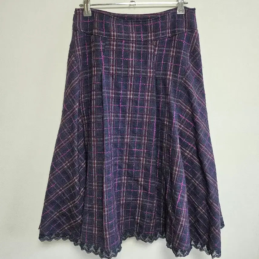 [BUNJANG] Deco Wool Skirt / 데코 울스커트