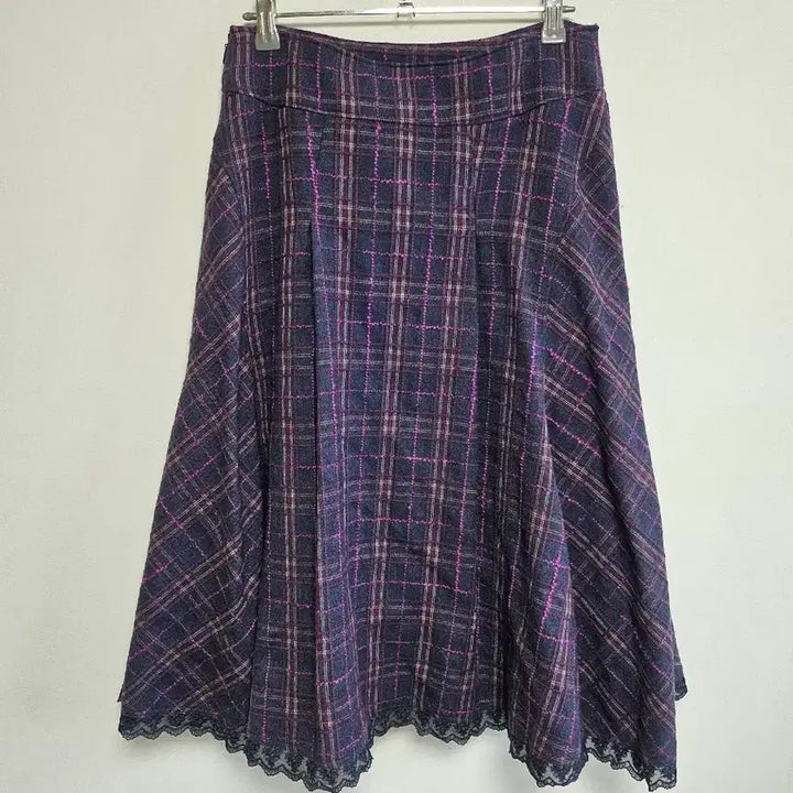 [BUNJANG] Deco Wool Skirt / 데코 울스커트