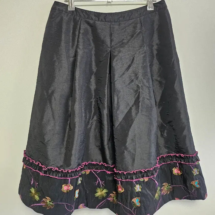 [BUNJANG] Silk Road Embroidered Skirt / 실크로드 자수 스커트