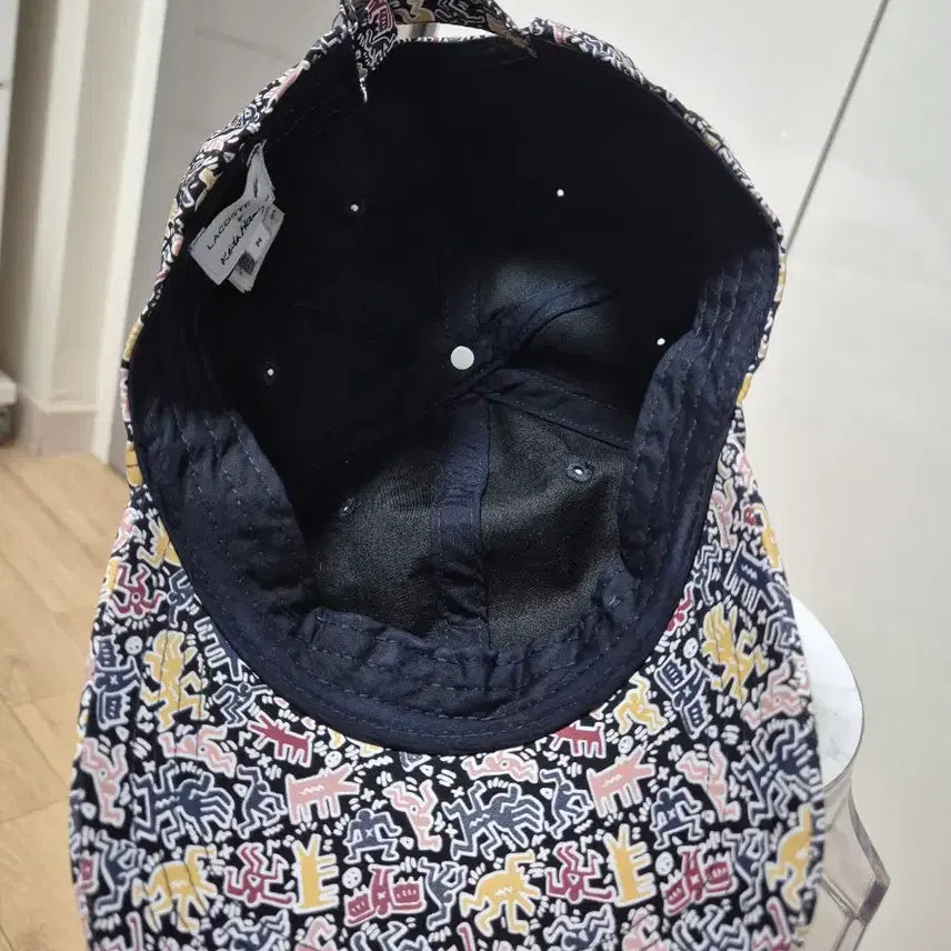 [BUNJANG] Lacoste Keith Haring Pattern Ball Cap / 정품 라코스테 키스해링 패턴 볼캡 판매 M