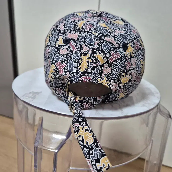 [BUNJANG] Lacoste Keith Haring Pattern Ball Cap / 정품 라코스테 키스해링 패턴 볼캡 판매 M