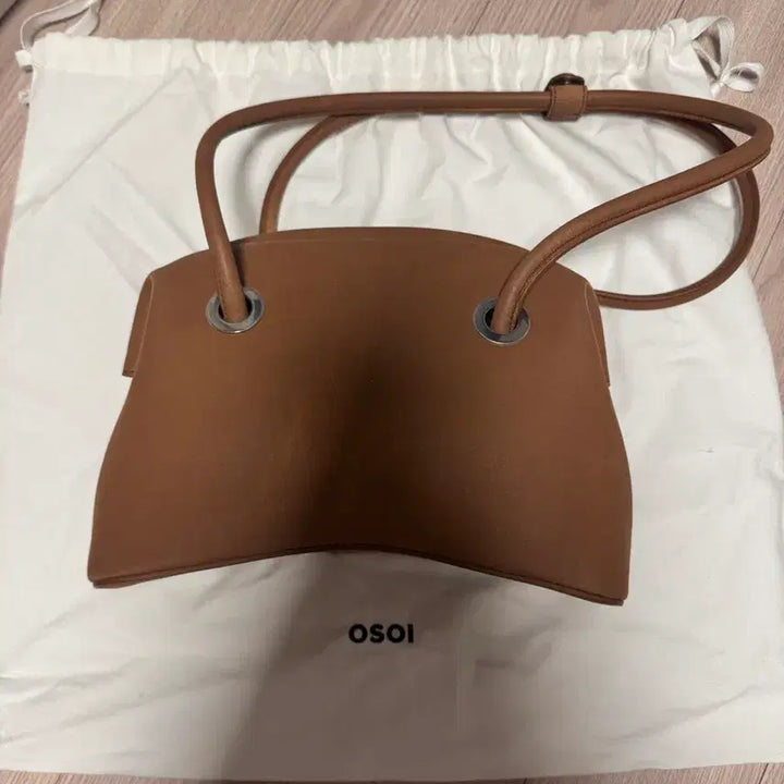 [BUNJANG] OSOI Circle Brot Vintage Camel Bag / OSOI 오소이 Circle Brot 빈티지 카멜