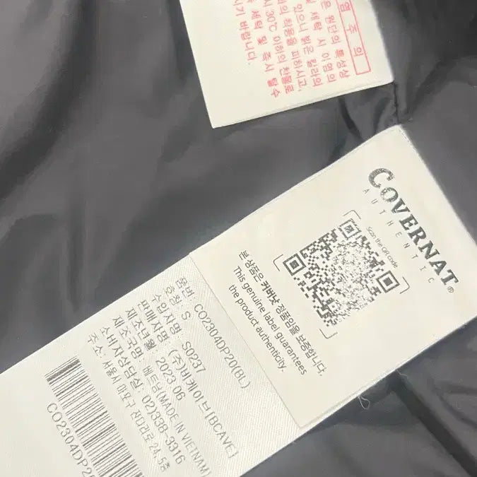 [BUNJANG] Covernat Blue Lightweight Padded Jacket / 커버낫 블루 경량 패딩 자켓