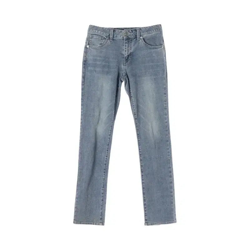 [BUNJANG] Guess Women's Cotton Blend Denim Pants / 게스 (WOMEN - L) 코튼 폴리 레이온 참 로고 데님 팬츠