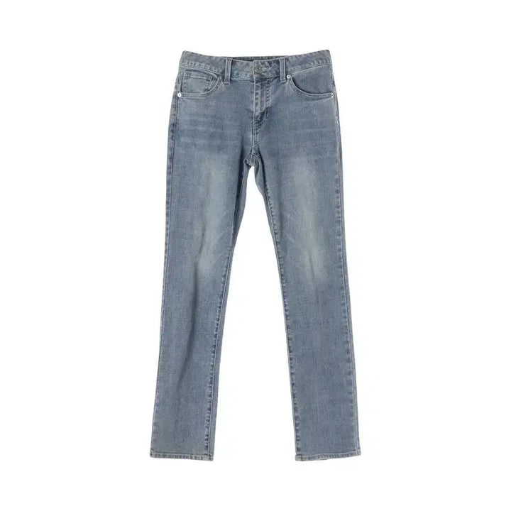 [BUNJANG] Guess Women's Cotton Blend Denim Pants / 게스 (WOMEN - L) 코튼 폴리 레이온 참 로고 데님 팬츠