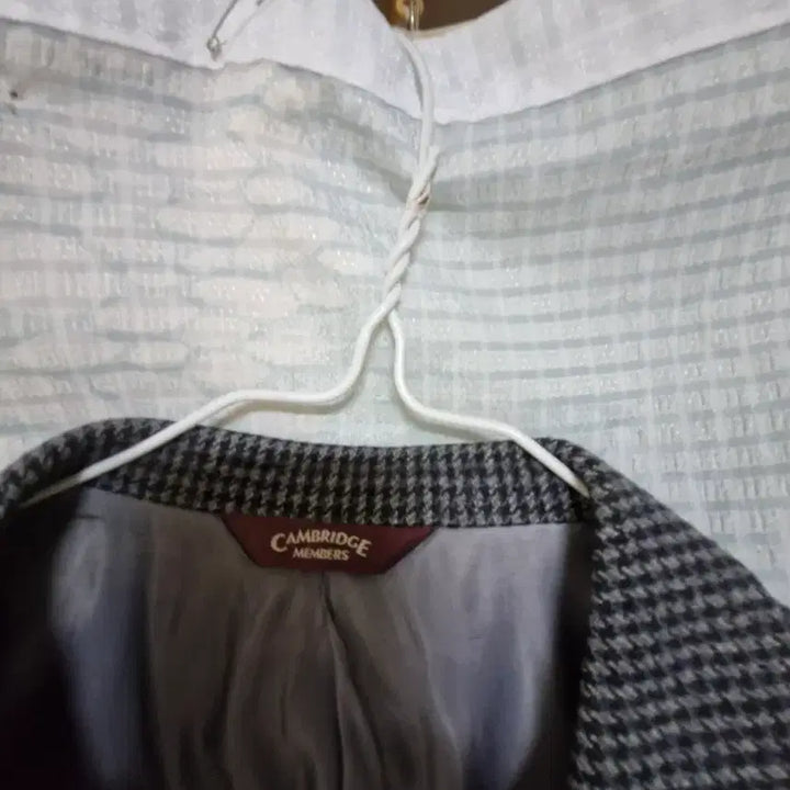 [BUNJANG] Cambridge Members Checkered Men's Jacket / 캠브리지 멤버스 체크무늬 남성 자켓