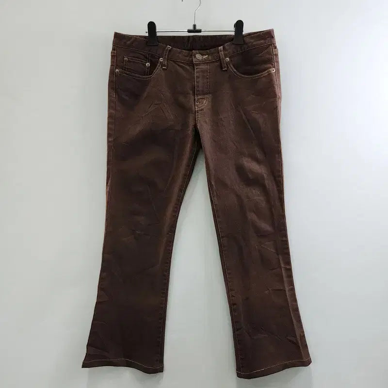 [BUNJANG] UNIQLO Vintage Brown Bootcut Pants / UNIQLO 유니클로 빈티지 브라운 부츠컷 팬츠