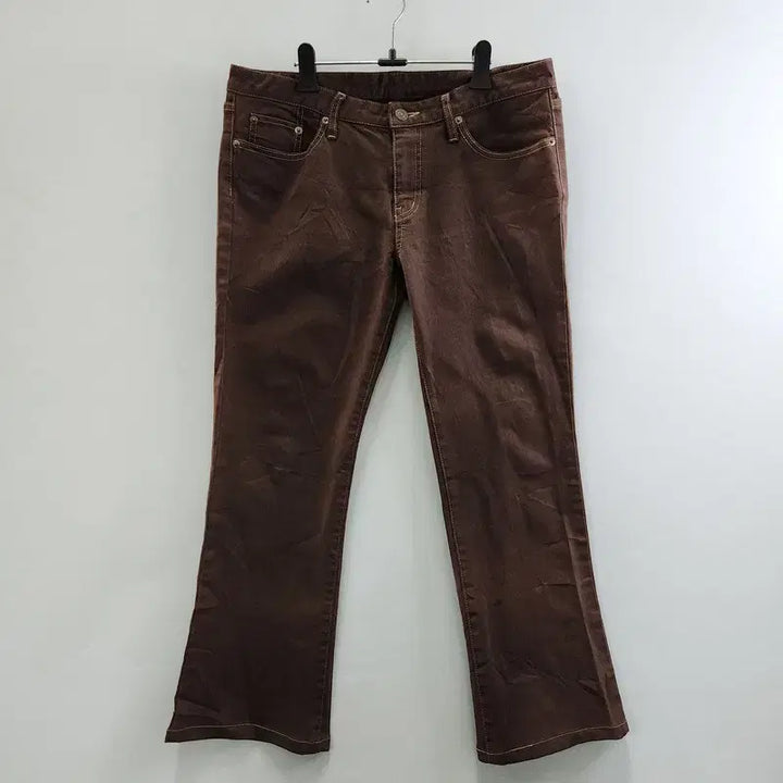 [BUNJANG] UNIQLO Vintage Brown Bootcut Pants / UNIQLO 유니클로 빈티지 브라운 부츠컷 팬츠