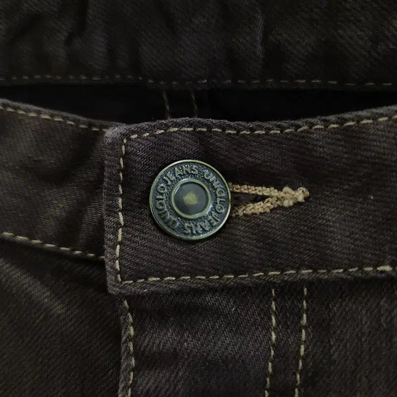 [BUNJANG] UNIQLO Vintage Brown Bootcut Pants / UNIQLO 유니클로 빈티지 브라운 부츠컷 팬츠