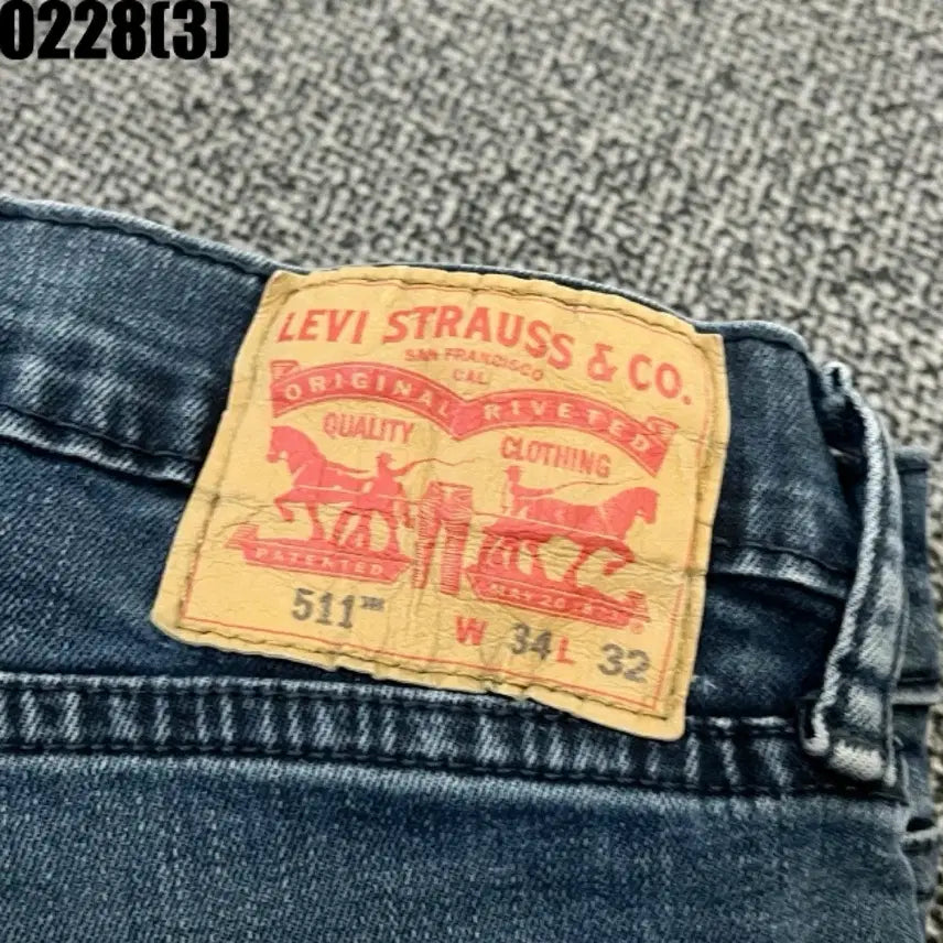 [BUNJANG] Levi's 511 Jeans / 리바이스 511 청바지 34/32 0228