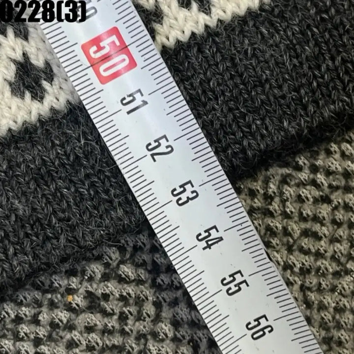 [BUNJANG] Fosse Pattern Knit Sweater Grey / Fosse 패턴 니트 스웨터 그레이 0228