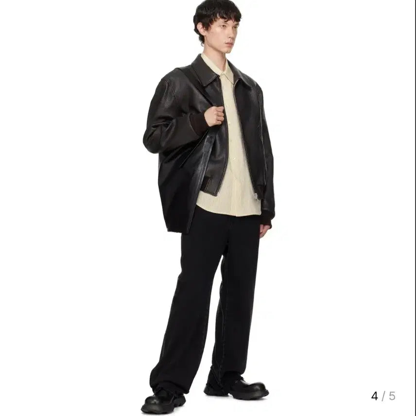 [BUNJANG] RECTO Black Denim Pants L / 렉토 흑청데님PT L 1회착용