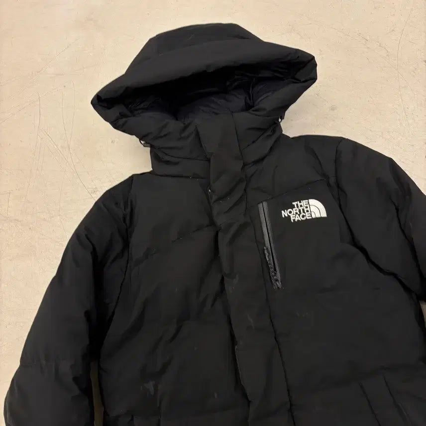 [BUNJANG] The North Face Goose Down Black Long Padded Jacket / 노스페이스 구스다운 블랙 롱패딩
