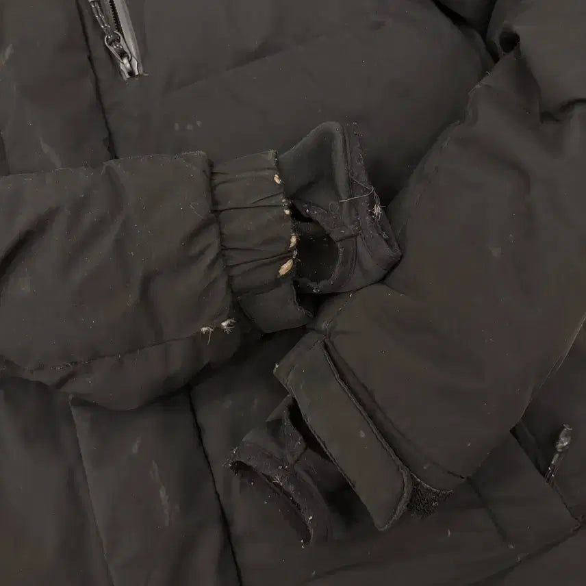 [BUNJANG] The North Face Goose Down Black Long Padded Jacket / 노스페이스 구스다운 블랙 롱패딩