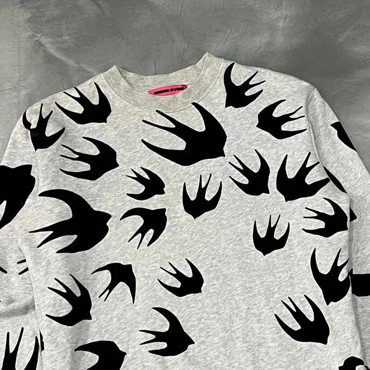 [BUNJANG] Alexander McQueen Pattern Sweatshirt / 알렉산더 맥큐 패턴 스웻셔츠 +명품감정서 y15710