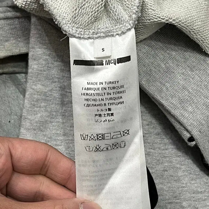 [BUNJANG] Alexander McQueen Pattern Sweatshirt / 알렉산더 맥큐 패턴 스웻셔츠 +명품감정서 y15710