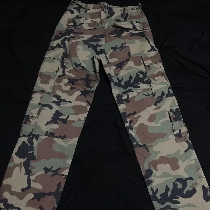 [BUNJANG] Stussy Ripstop Surplus Cargo Pants Camo 28 / 스투시 립스탑 서플러스 카고 팬츠 카모 28