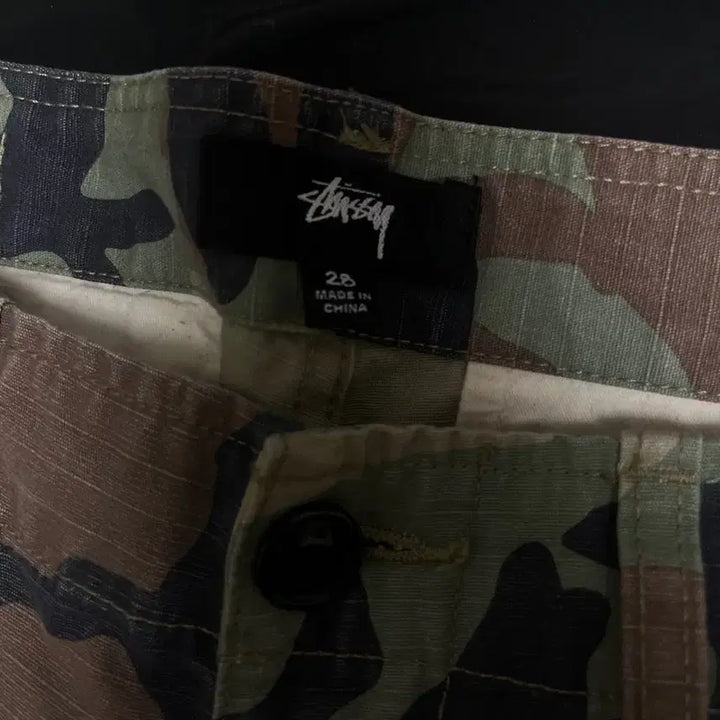 [BUNJANG] Stussy Ripstop Surplus Cargo Pants Camo 28 / 스투시 립스탑 서플러스 카고 팬츠 카모 28