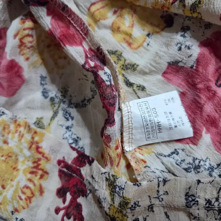 [BUNJANG] Floral Print Blouse / 블라우스 여름용 M-L