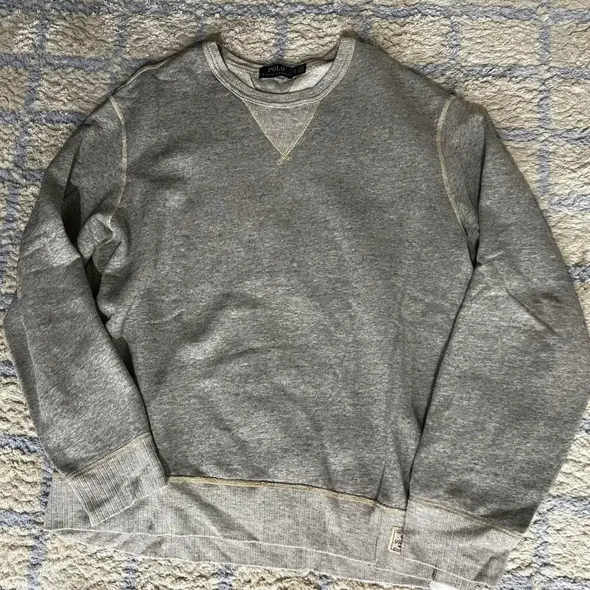 [BUNJANG] Polo Ralph Lauren Gray Sweatshirt XL / 폴로 랄프로렌 회색 스웻셔츠 맨투맨 티셔츠 XL RRL
