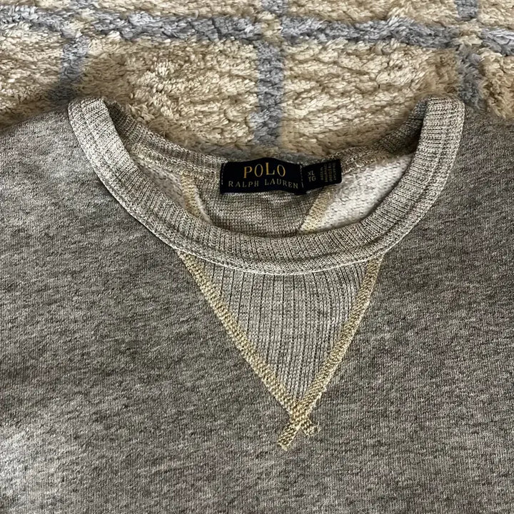 [BUNJANG] Polo Ralph Lauren Gray Sweatshirt XL / 폴로 랄프로렌 회색 스웻셔츠 맨투맨 티셔츠 XL RRL
