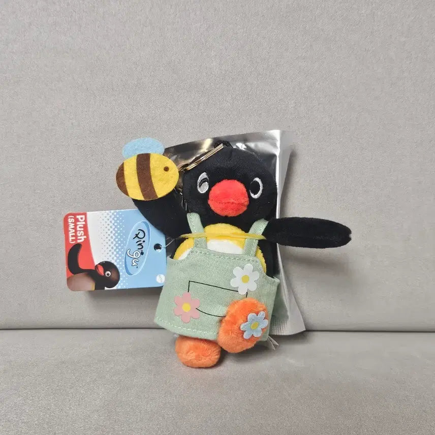 [BUNJANG] Pingu Keyring Doll + Random Card Set / 핑구 키링 인형 + 랜덤카드 세트