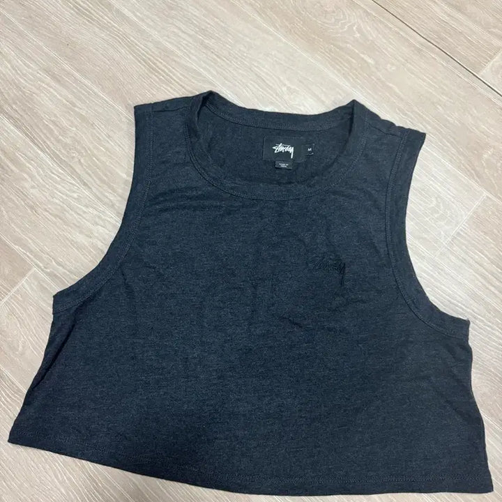 [BUNJANG] Stussy Crop Tank Top (Black) - Women&