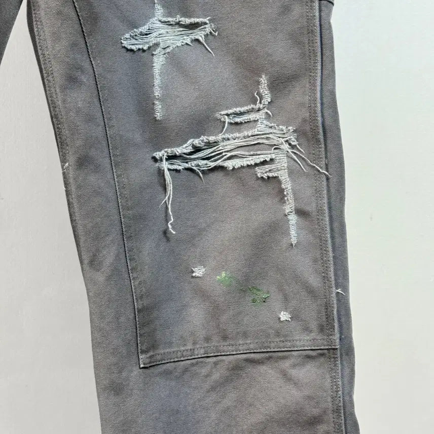 [BUNJANG] Kamiya Boro Painter Pants Gray (M) / (M) 카미야 덕 보로 페인터 팬츠 그레이