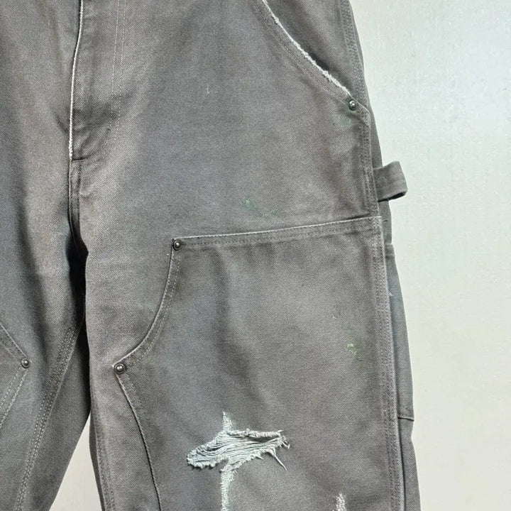 [BUNJANG] Kamiya Boro Painter Pants Gray (M) / (M) 카미야 덕 보로 페인터 팬츠 그레이