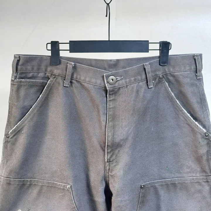 [BUNJANG] Kamiya Boro Painter Pants Gray (M) / (M) 카미야 덕 보로 페인터 팬츠 그레이