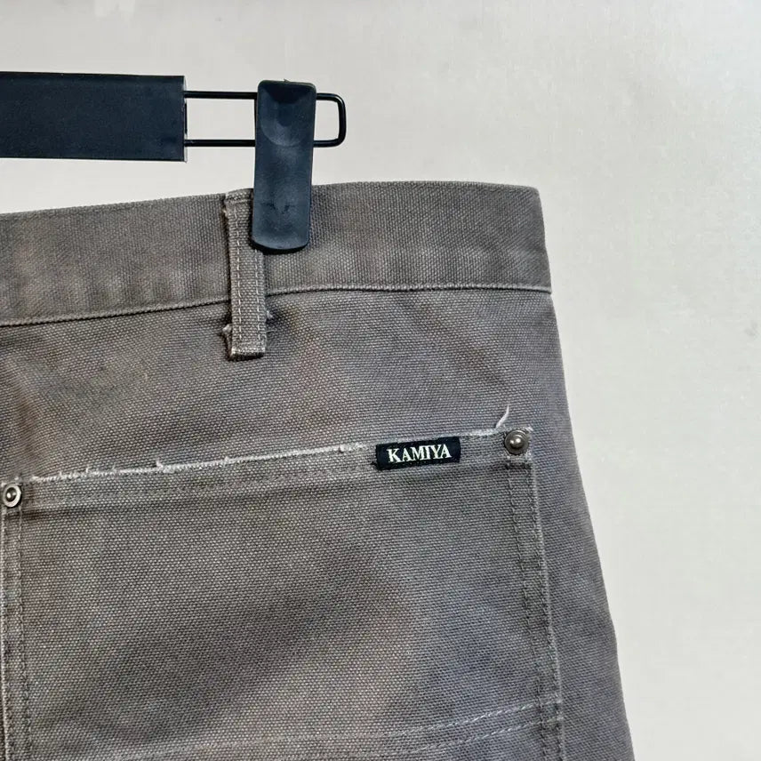 [BUNJANG] Kamiya Boro Painter Pants Gray (M) / (M) 카미야 덕 보로 페인터 팬츠 그레이