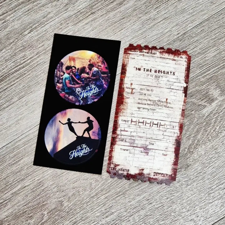 [BUNJANG] In The Heights Original Ticket / 인더하이츠 오리지널 티켓 판매합니다 (In the Heights)