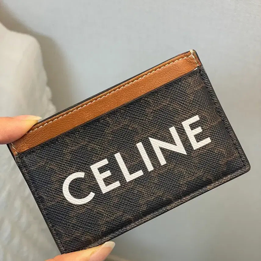 [BUNJANG] Celine Triomphe Card Wallet / 셀린느 트리오페 카드지갑 [풀구성]