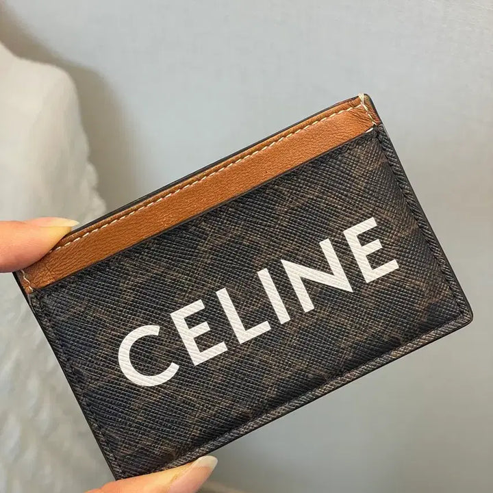 [BUNJANG] Celine Triomphe Card Wallet / 셀린느 트리오페 카드지갑 [풀구성]