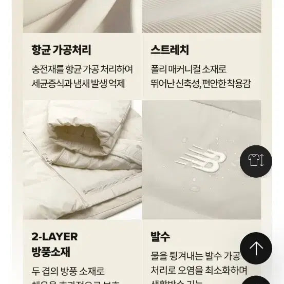 [BUNJANG] New Balance Lightweight Black Padded Jacket / xl) 뉴발란스 블랙 경량 패딩 자켓