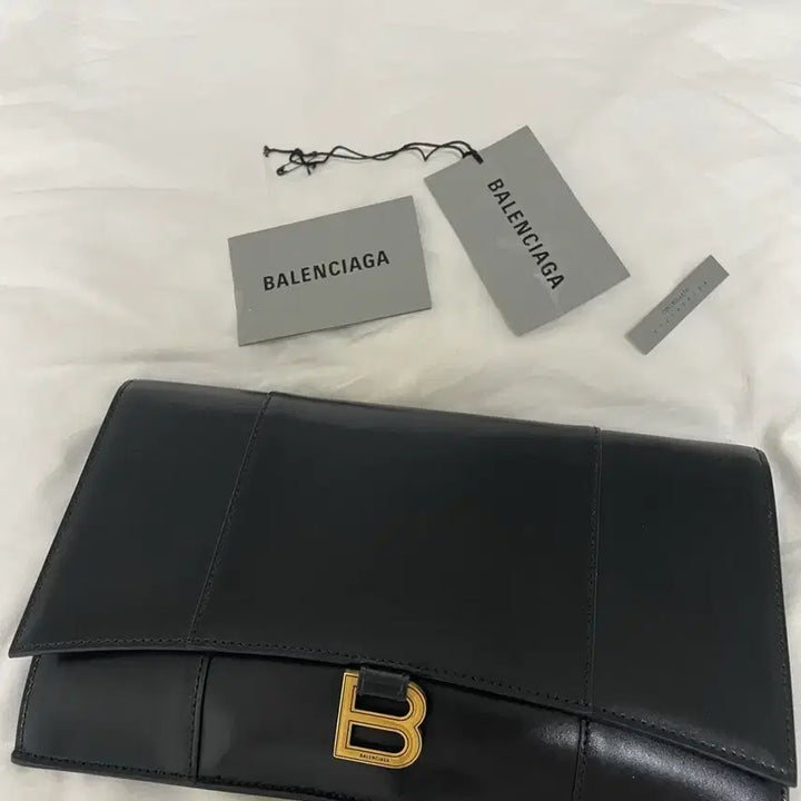 [BUNJANG] Balenciaga Hourglass Clutch Bag / 발렌시아가 아워글래스 클러치 정품