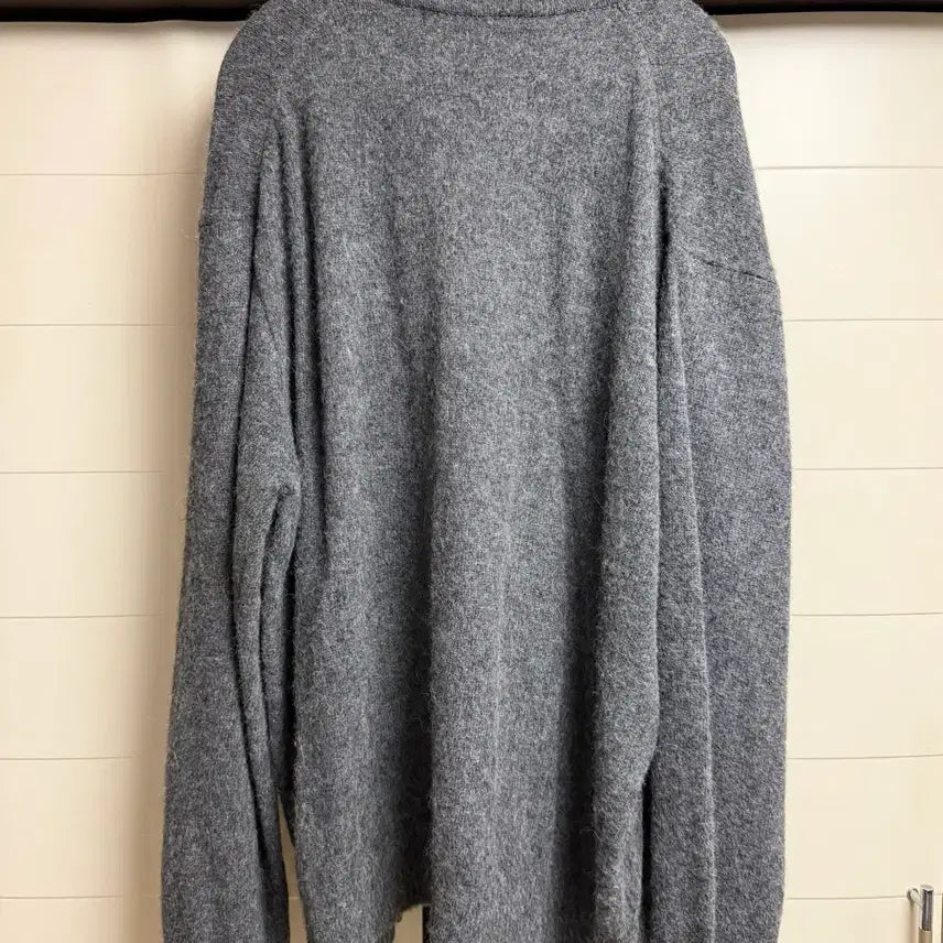 [BUNJANG] Brown Yard Alpaca Collar Cardigan Charcoal / 브라운야드 알파카 카라 가디건 차콜 5